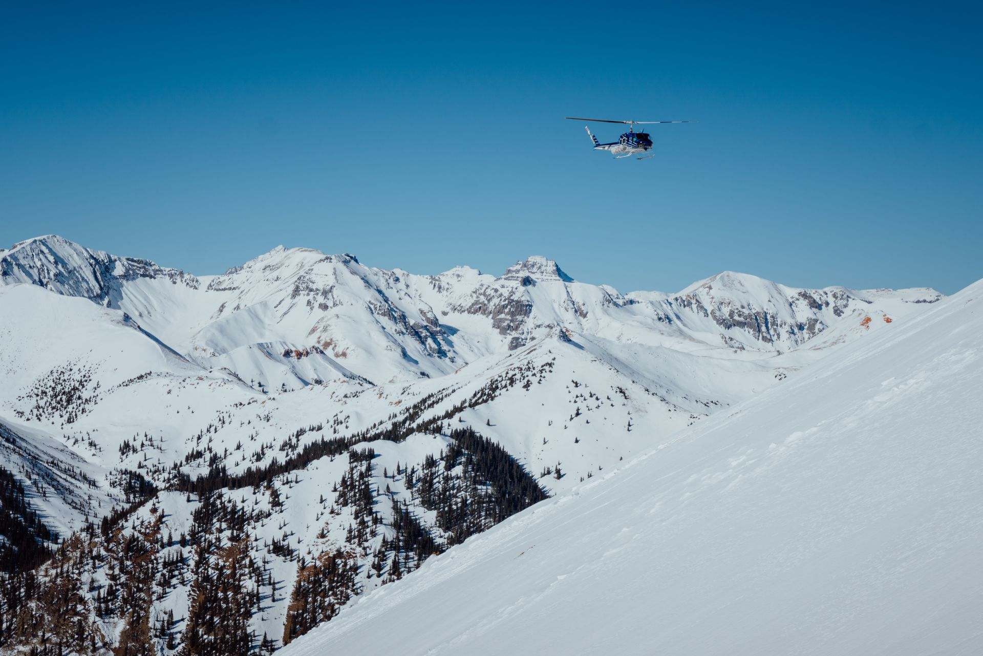 Heliskiing